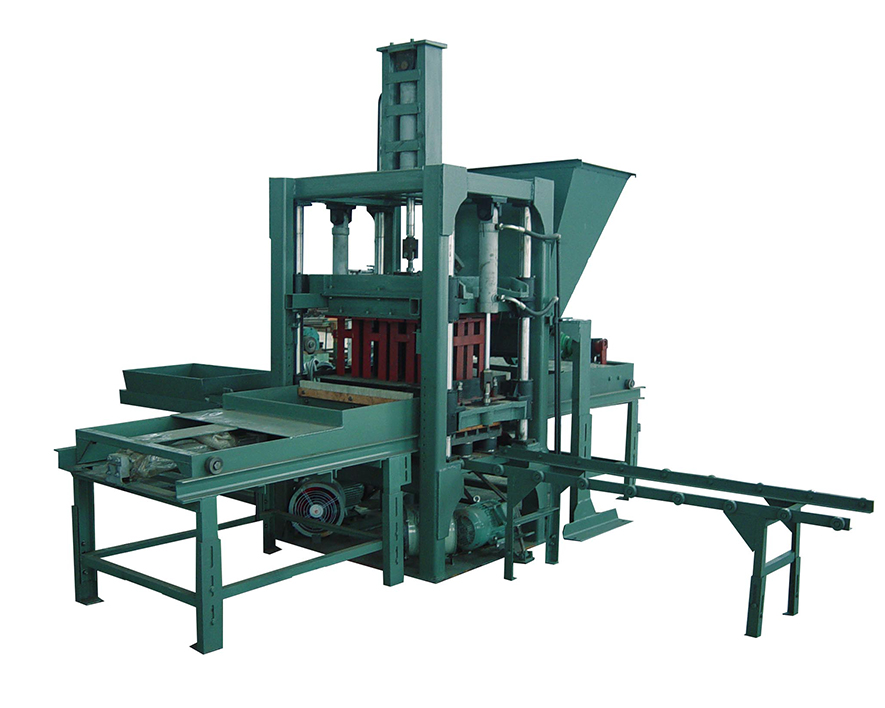 Qf4-35 road brick block forming machine