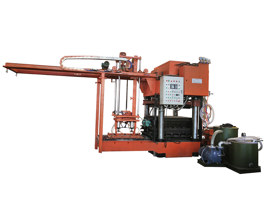 Qps-650h automatic wet filter press concrete sidestone forming machine