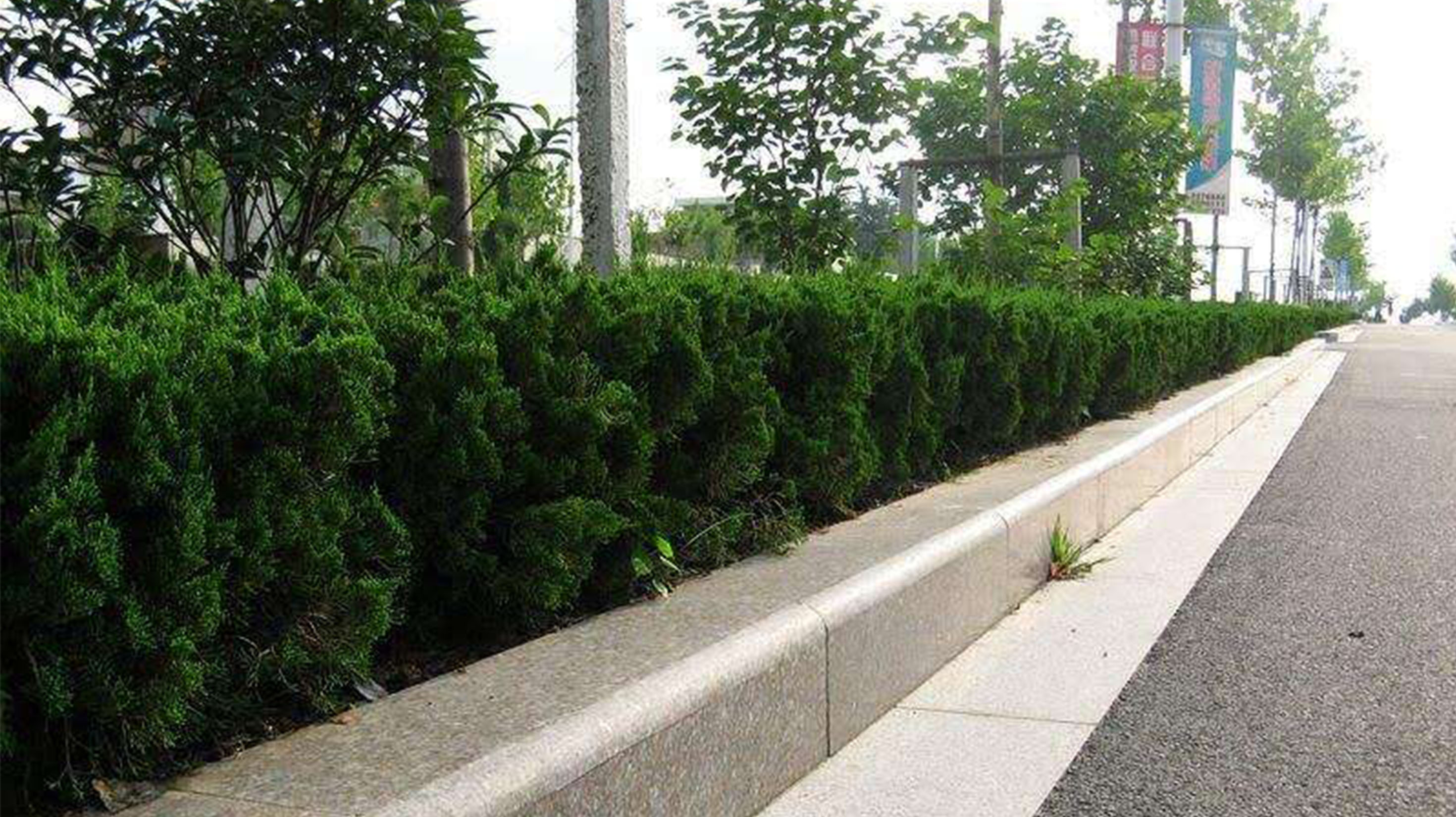 Completion effect of a highway along the stone in Suzhou